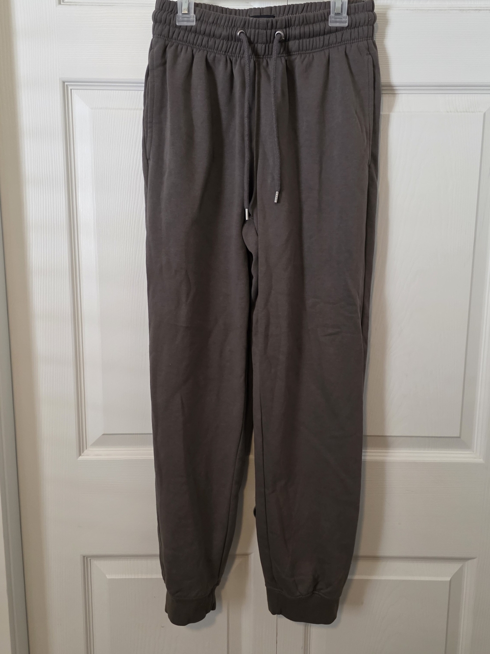 H&M Men's Charcoal Gray Drawstring Joggers